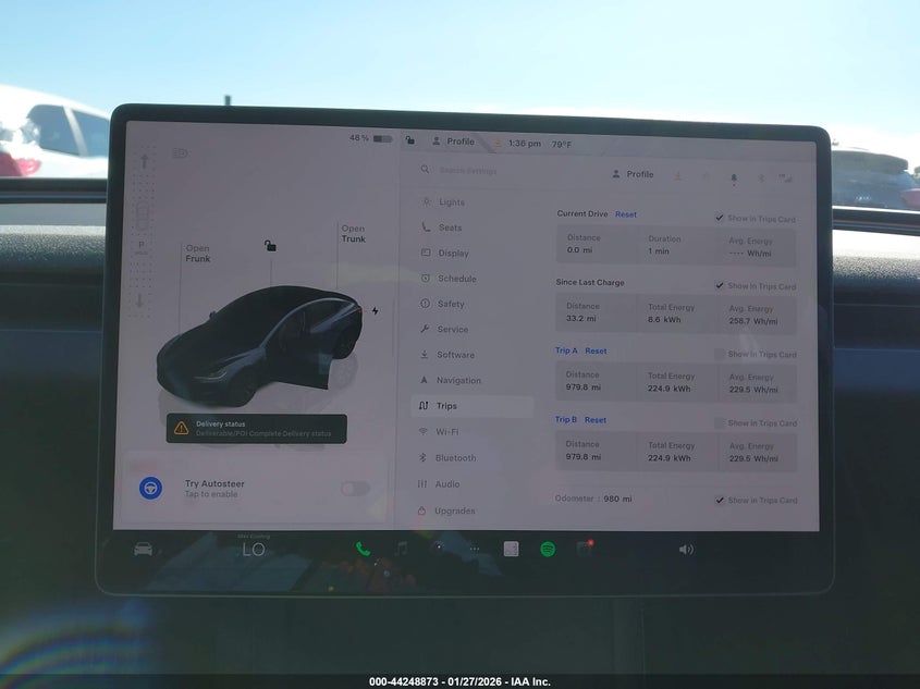 2026 Tesla Model 3 Premium Rear-Wheel Drive/Standard Rear-Wheel Drive VIN: 5YJ3E1EA2TF116215 Lot: 44248873