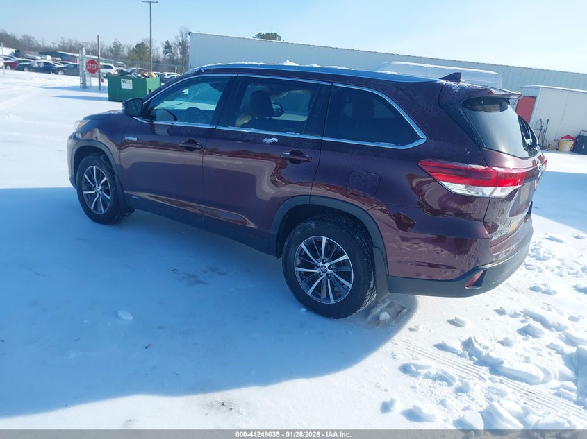 2019 Toyota Highlander Hybrid Xle