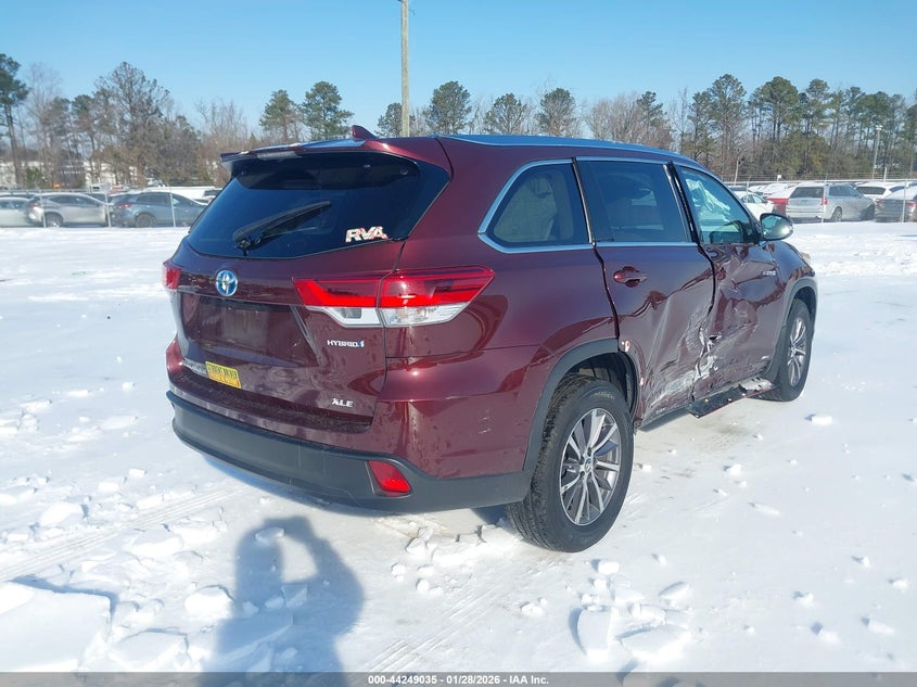 2019 Toyota Highlander Hybrid Xle