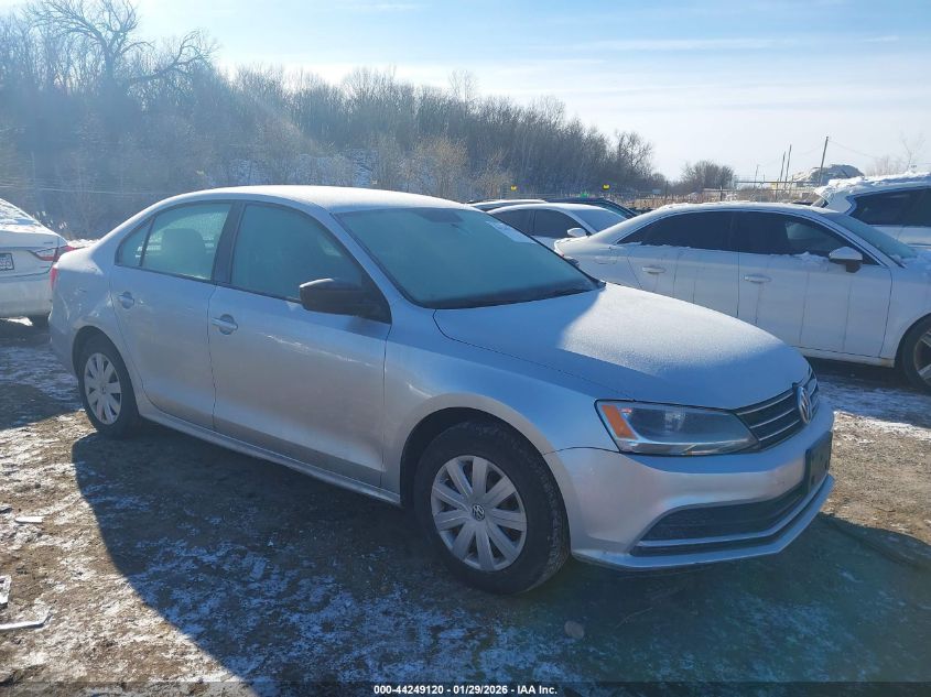 2015 Volkswagen Jetta 2.0L S