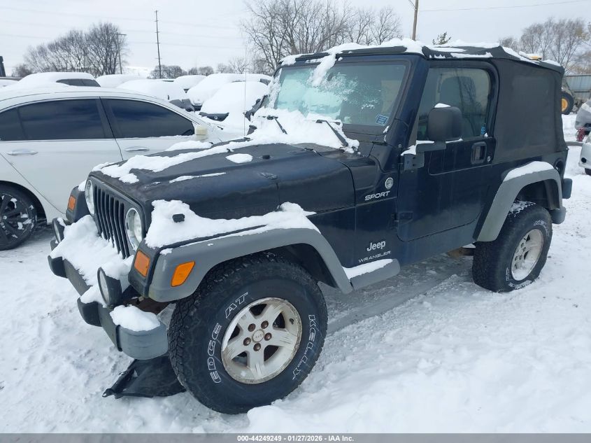 2005 Jeep Wrangler Sport