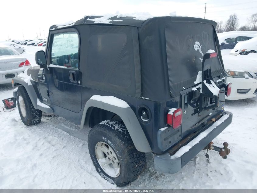 2005 Jeep Wrangler Sport