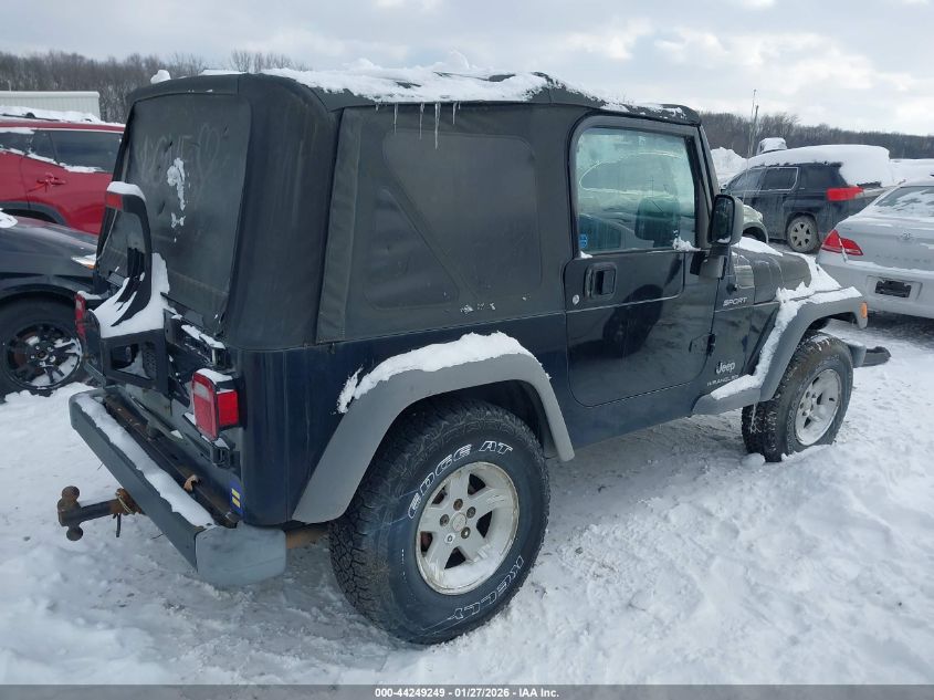 2005 Jeep Wrangler Sport