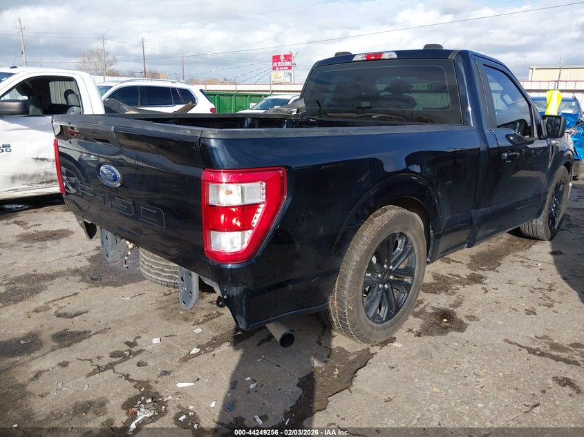 VIN 1FTMF1C58MKE40393 2021 FORD F-150 XL