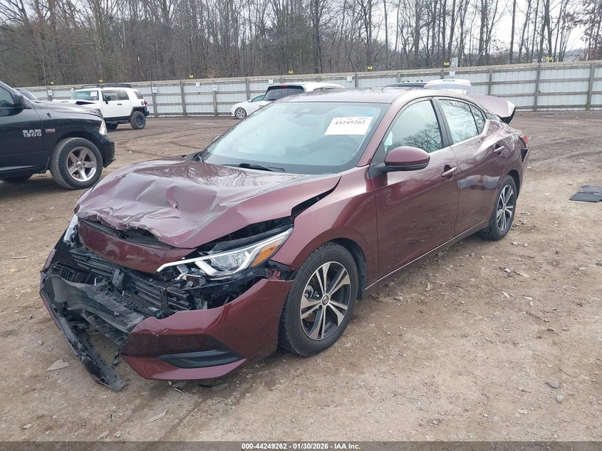 2020 Nissan Sentra Sv Xtronic Cvt