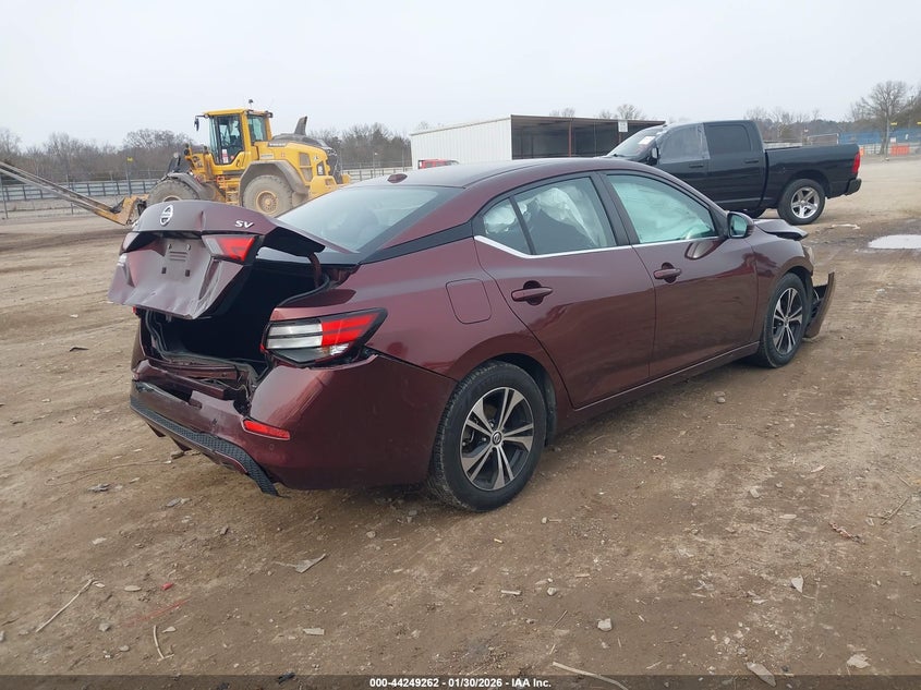 2020 Nissan Sentra Sv Xtronic Cvt