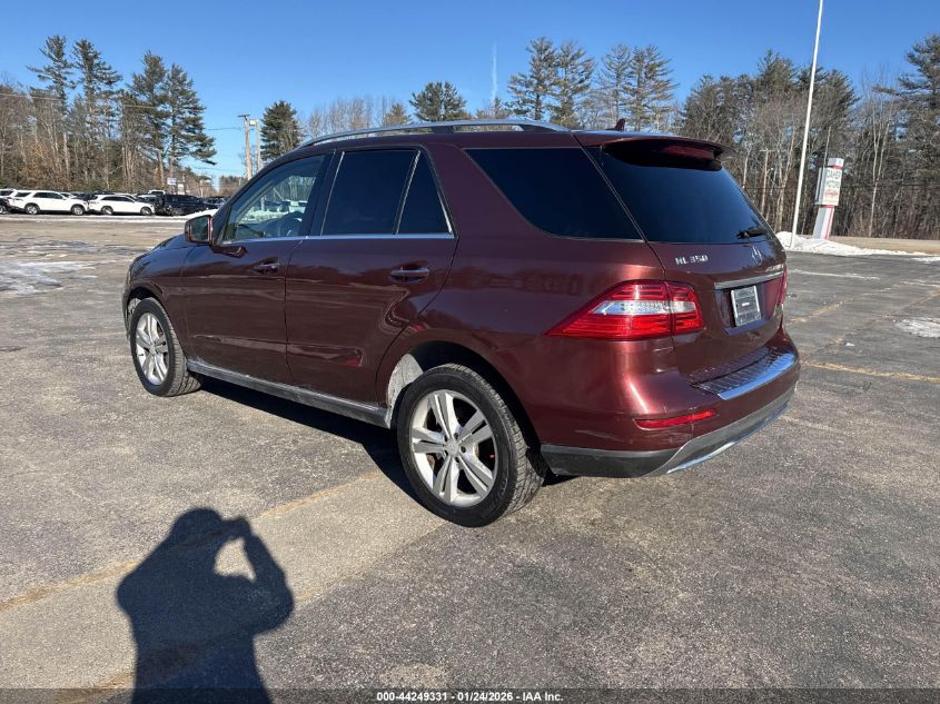 2013 Mercedes-Benz Ml 350 4Matic