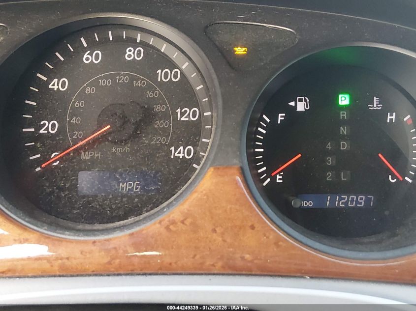 2005 Lexus Es 330 VIN: JTHBA30G355088183 Lot: 44249339