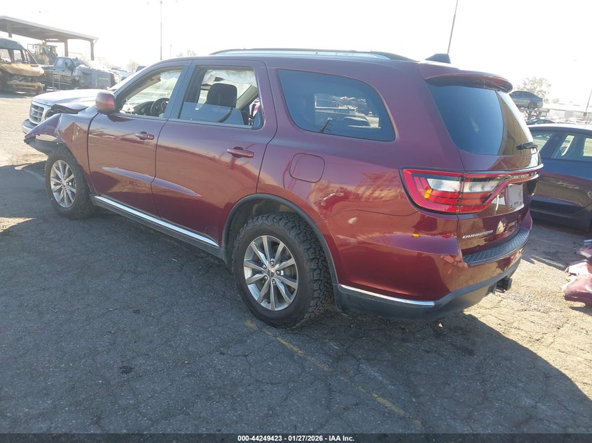 2017 Dodge Durango Sxt Rwd