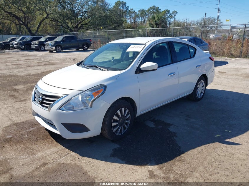 Vin: 3n1cn7ap2jl820767, lot: 44745693, nissan versa 1.6 sv 20182