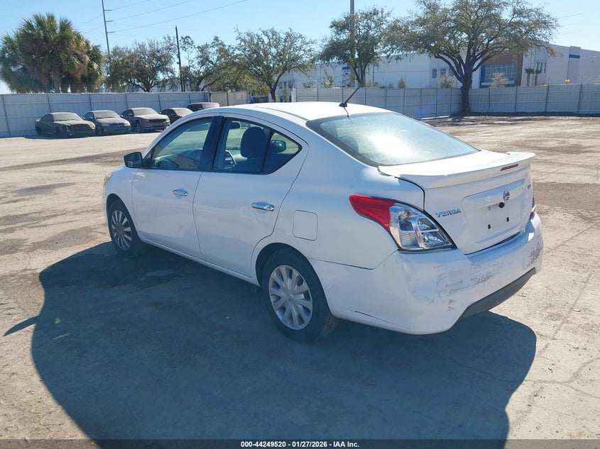 Vin: 3n1cn7ap2jl820767, lot: 44745693, nissan versa 1.6 sv 20183