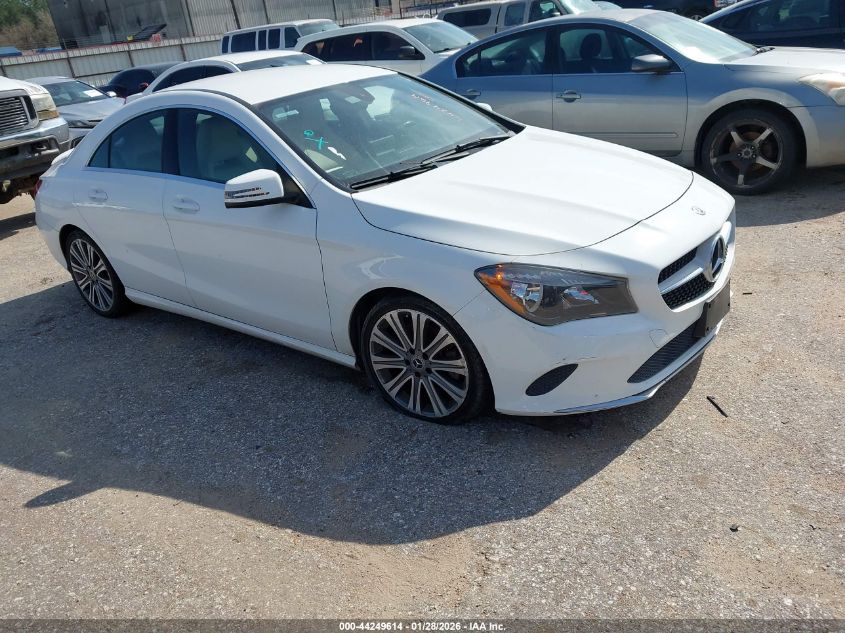 2018 Mercedes-Benz Cla 250
