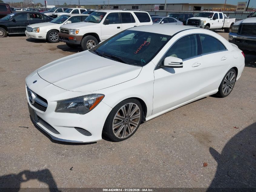 2018 Mercedes-Benz Cla 250