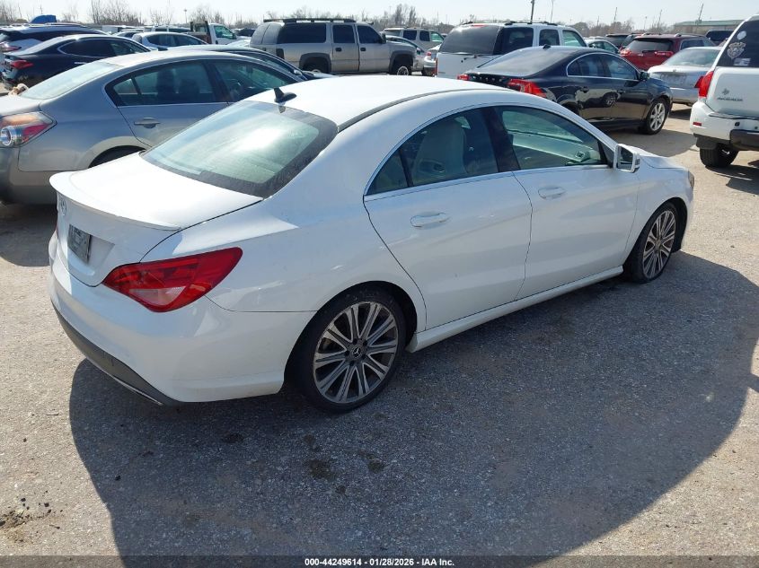2018 Mercedes-Benz Cla 250