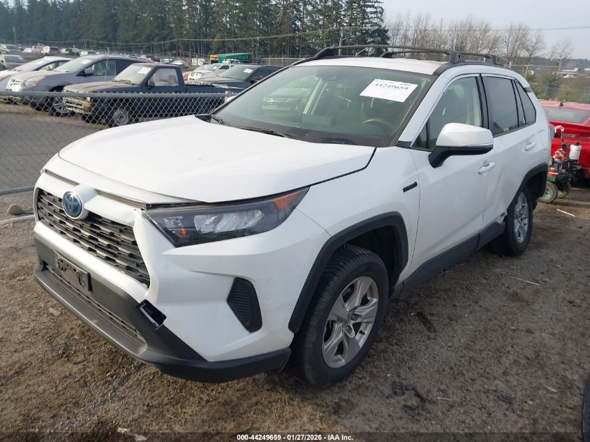 2020 Toyota Rav4 Hybrid Le