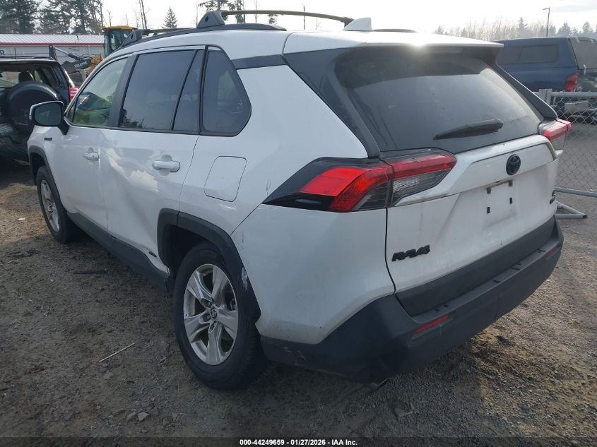 2020 Toyota Rav4 Hybrid Le