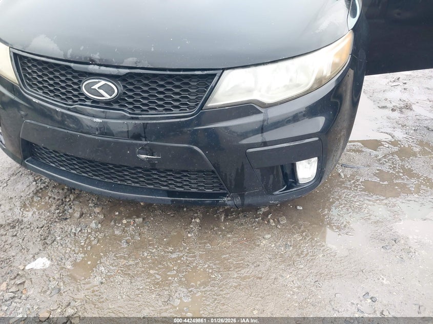 2012 Kia Forte 2.4 Koup Sx black Lot 111044249861 Vin KNAFW6A36C5621350