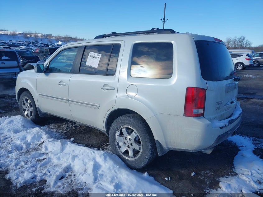 Vin: 5fnyf4h98bb096878, lot: 44746058, honda pilot touring 20113