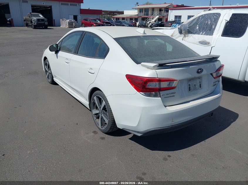 Vin: 4s3gkam60k3611631, lot: 44746060, subaru impreza 2.0i sport 20193