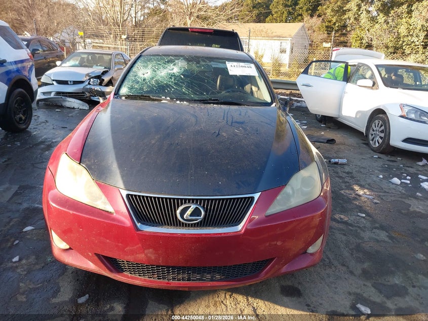 2007 Lexus Is 250 VIN: JTHCK262675015559 Lot: 44250048