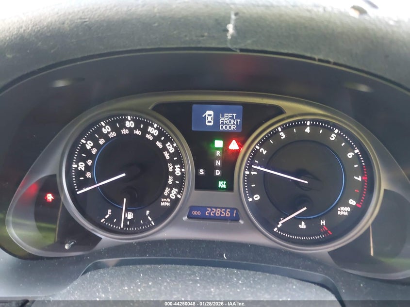 2007 Lexus Is 250 VIN: JTHCK262675015559 Lot: 44250048