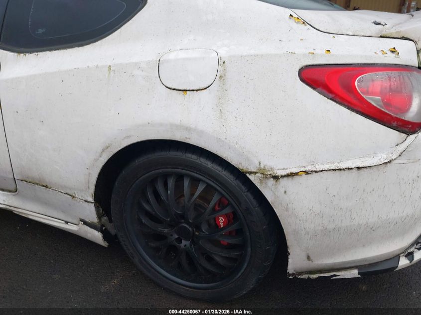 2010 Hyundai Genesis 3.8 Track VIN: KMHHU6KH4AU017340 Lot: 44250067