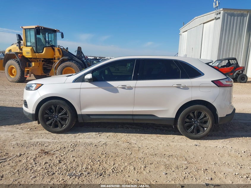 2019 Ford Edge 2.0 Titanium white Lot 111044250168 Vin 2FMPK3K96KBC61636