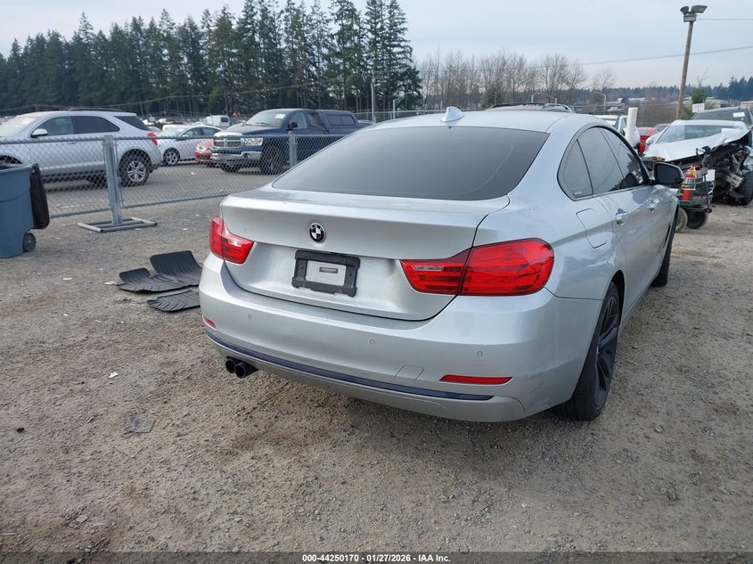 Vin: wba4c9c58gg140929, lot: 44746343, bmw 428i gran coupe xdrive 20164