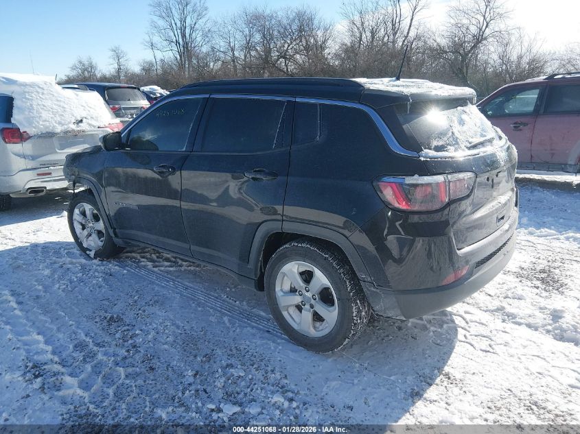 2019 Jeep Compass Latitude Fwd VIN: 3C4NJCBB7KT852015 Lot: 44251068