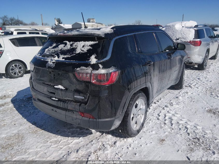 2019 Jeep Compass Latitude Fwd VIN: 3C4NJCBB7KT852015 Lot: 44251068