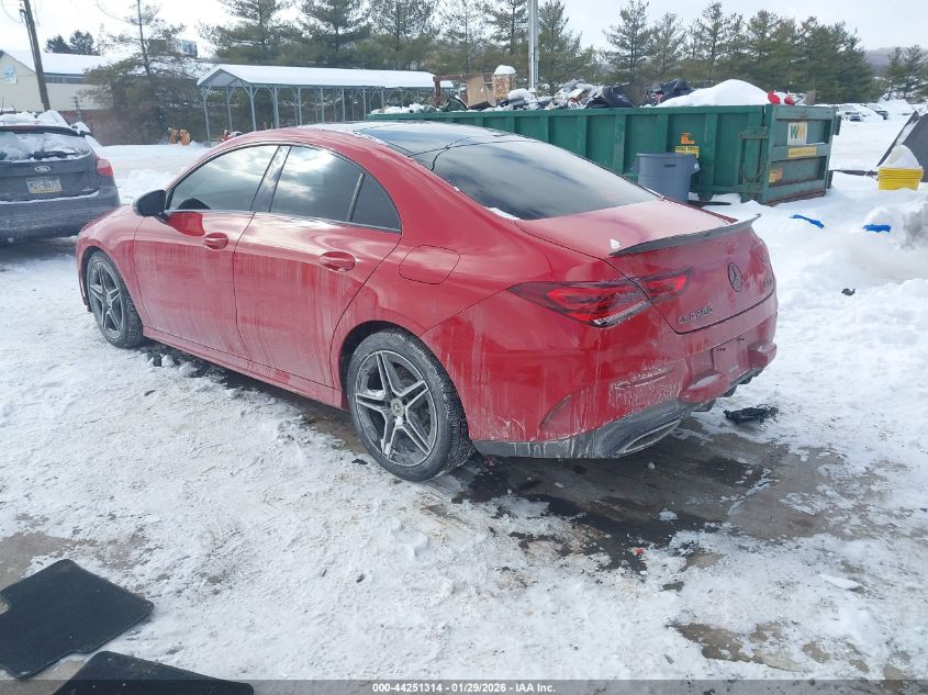 2020 Mercedes-Benz Cla 250 4Matic