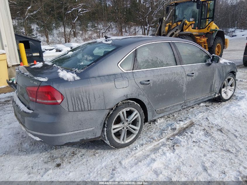 2013 Volkswagen Passat 2.0L Tdi Sel Premium