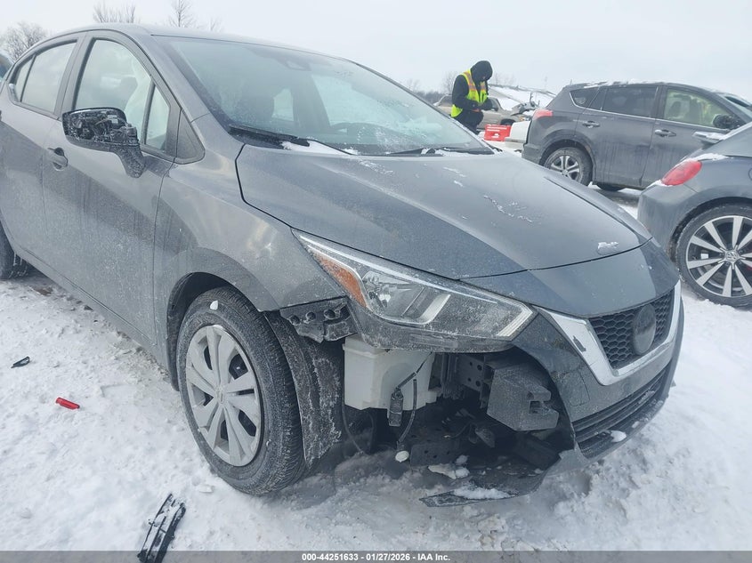 2021 Nissan Versa S Xtronic Cvt VIN: 3N1CN8DV3ML922129 Lot: 44251633