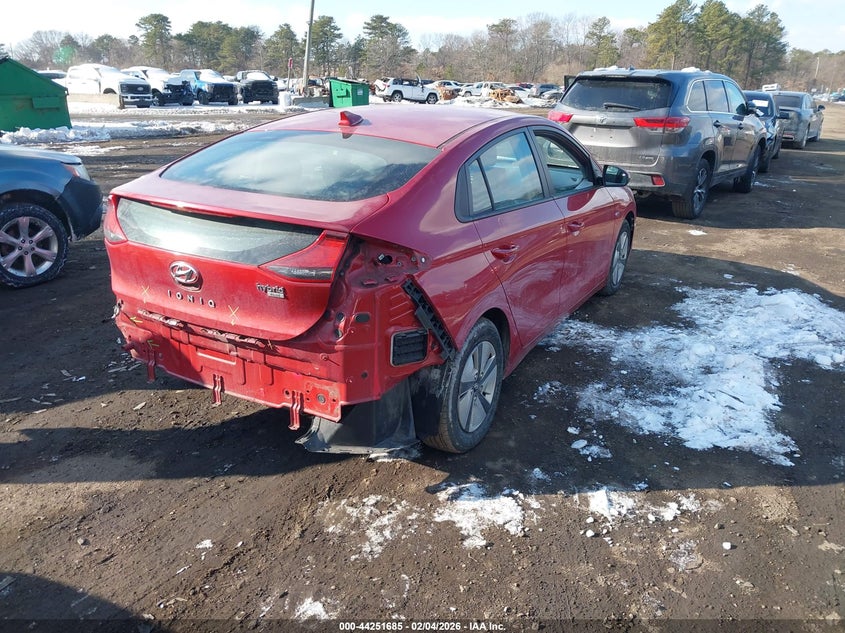 2020 Hyundai Ioniq Hybrid Blue