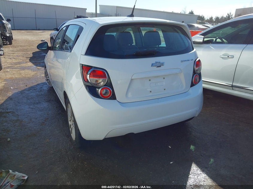 2012 Chevrolet Sonic 2Lt