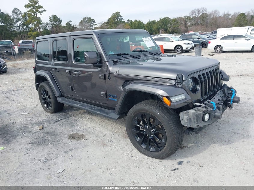 2021 Jeep Wrangler 4Xe Unlimited High Altitude 4X4