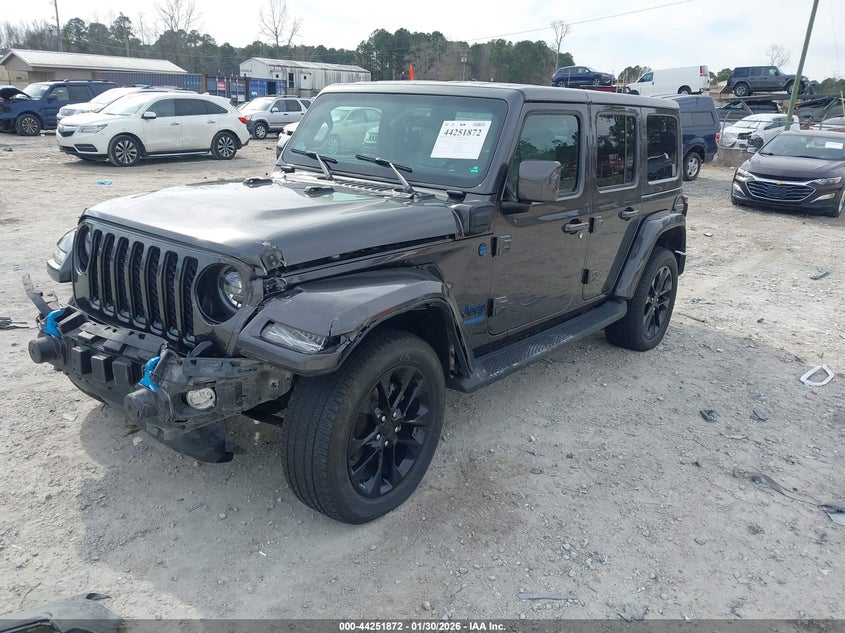 2021 Jeep Wrangler 4Xe Unlimited High Altitude 4X4