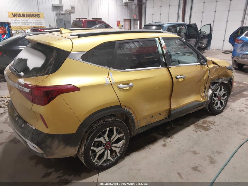 VIN KNDETCA23P7362677 2023 KIA SELTOS SX TURBO