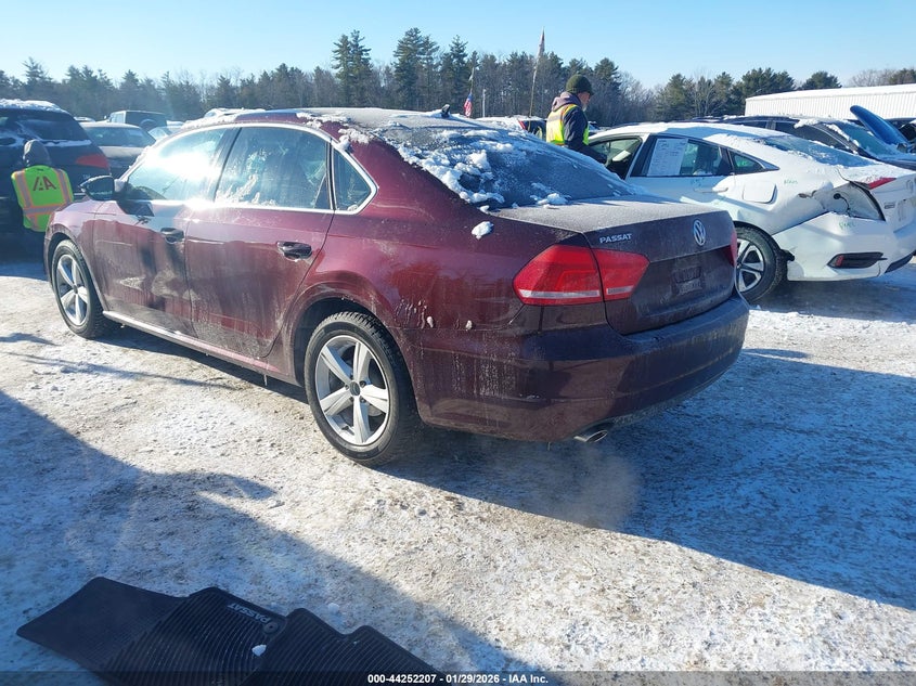 2012 Volkswagen Passat 2.5L Se