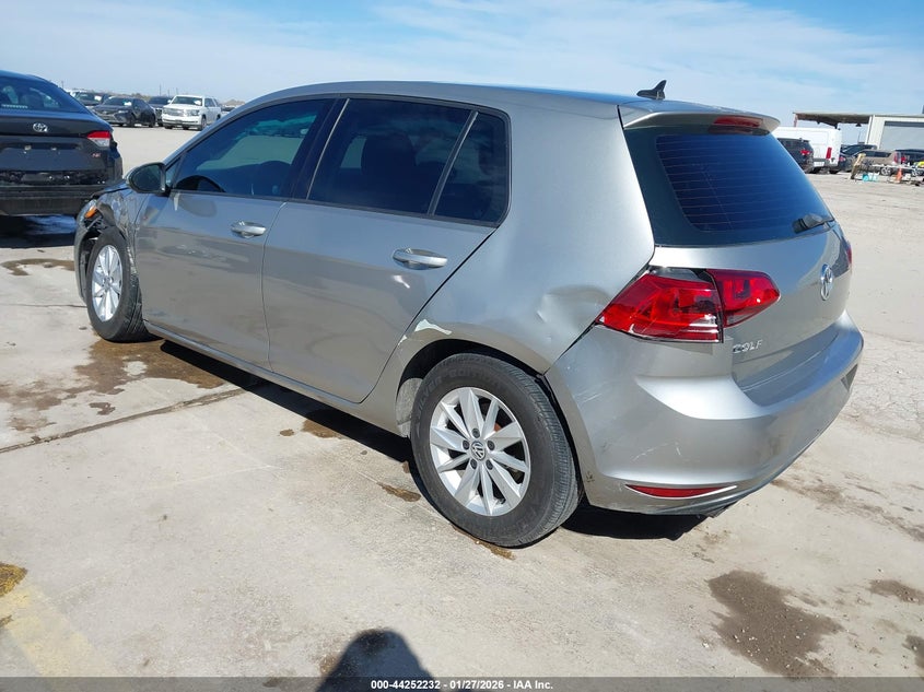 2015 Volkswagen Golf Tsi S 4-Door