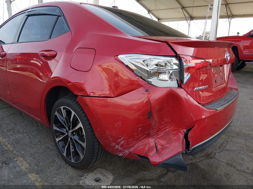 VIN 2T1BURHE0KC134033 2019 TOYOTA COROLLA XSE