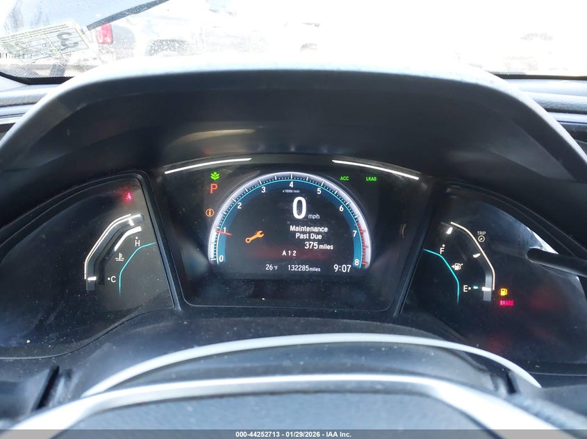 2021 HONDA CIVIC 2.0L I-4 DOHC, VVT, (VIN: 2HGFC2F6XMH539947