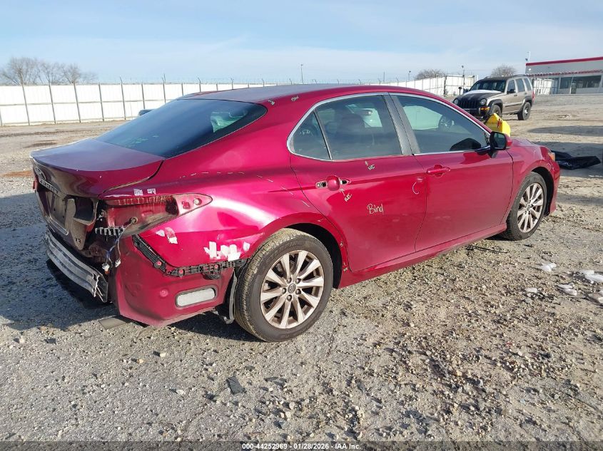 2018 Toyota Camry Le