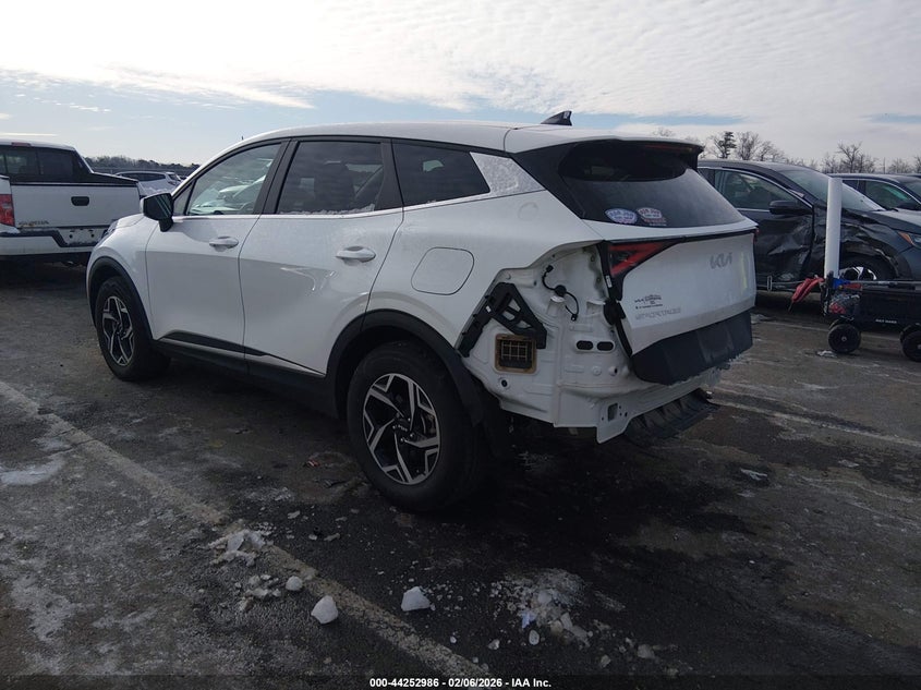 VIN KNDPUCAF3P7202601 2023 KIA SPORTAGE LX