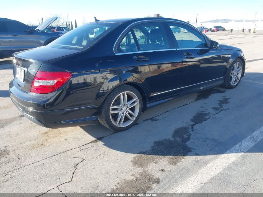 2012 Mercedes-Benz C 250 Sport