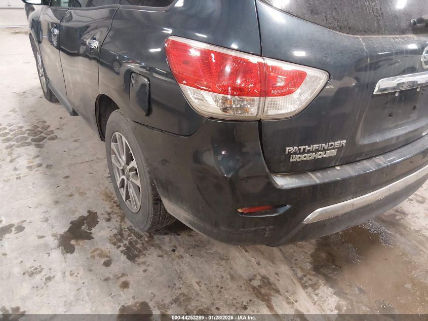 2013 Nissan Pathfinder S VIN: 5N1AR2MM1DC663872 Lot: 44253289