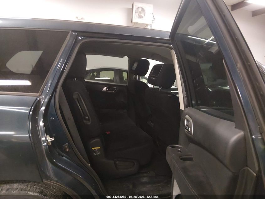 2013 Nissan Pathfinder S VIN: 5N1AR2MM1DC663872 Lot: 44253289