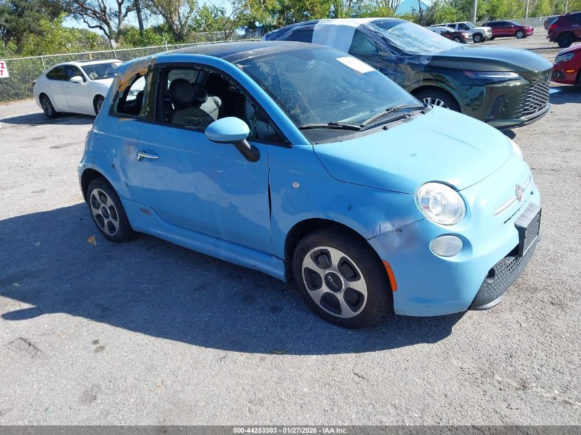 2015 Fiat 500E Battery Electric