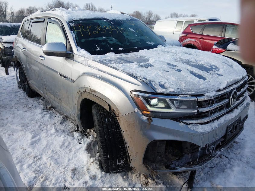 2021 Volkswagen Atlas 3.6L V6 Se W/Technology R-Line