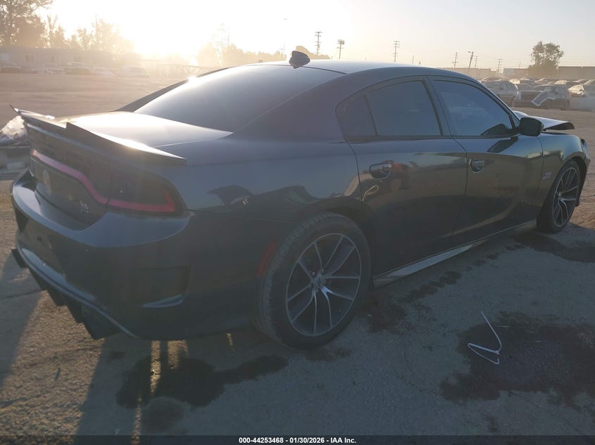 Vin: 2c3cdxgj8jh336263, lot: 44749641, dodge charger r/t scat pack rwd 20184